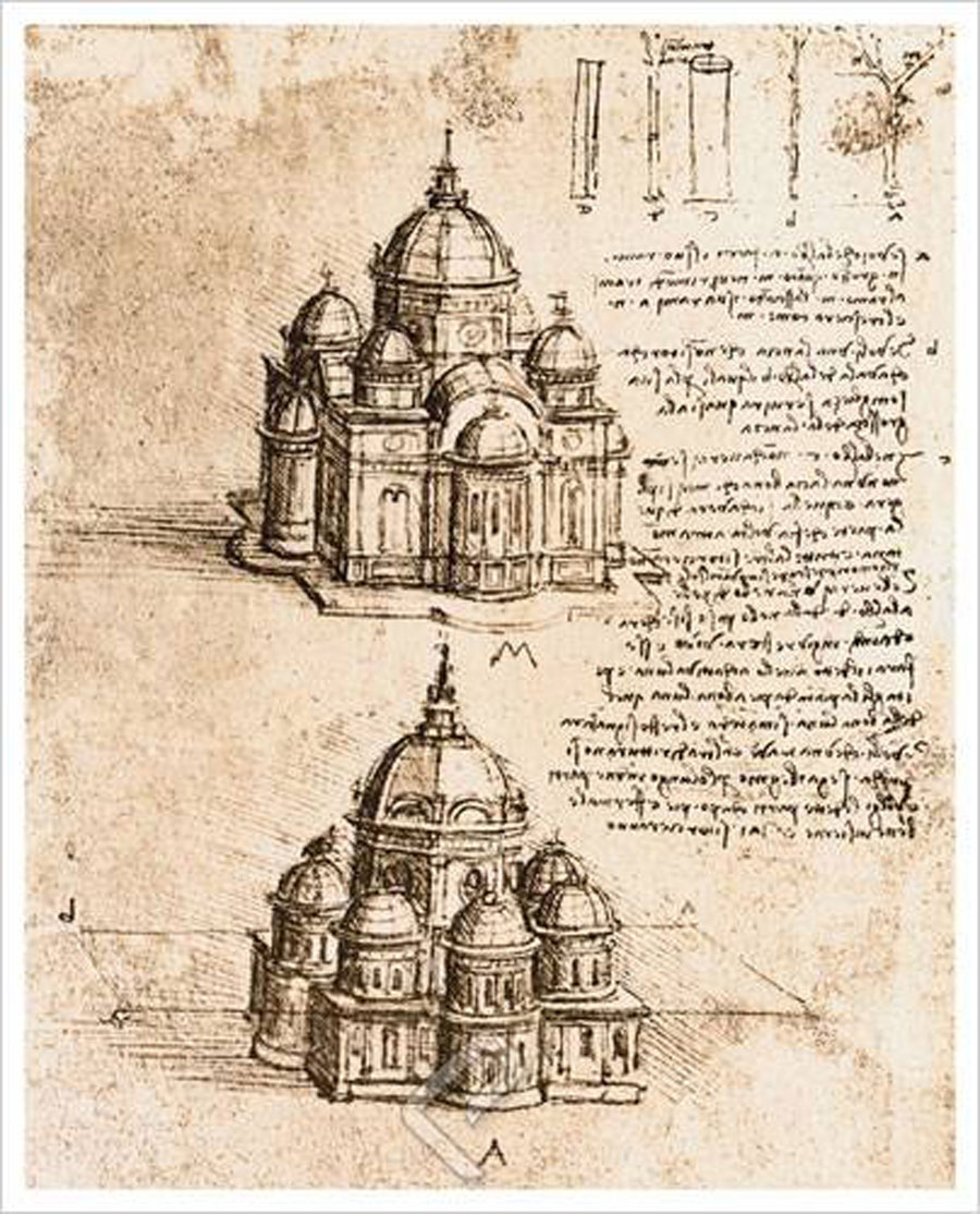 DaVinci-Kuppelbau Leonardo daVinci