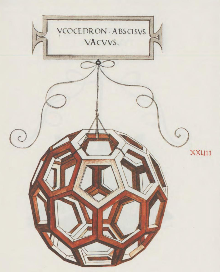 Ikosaeder-Ycocedron-Absicus-DaVinci DE DIVINA PROPORTIONE DI LUGA PACIOLI