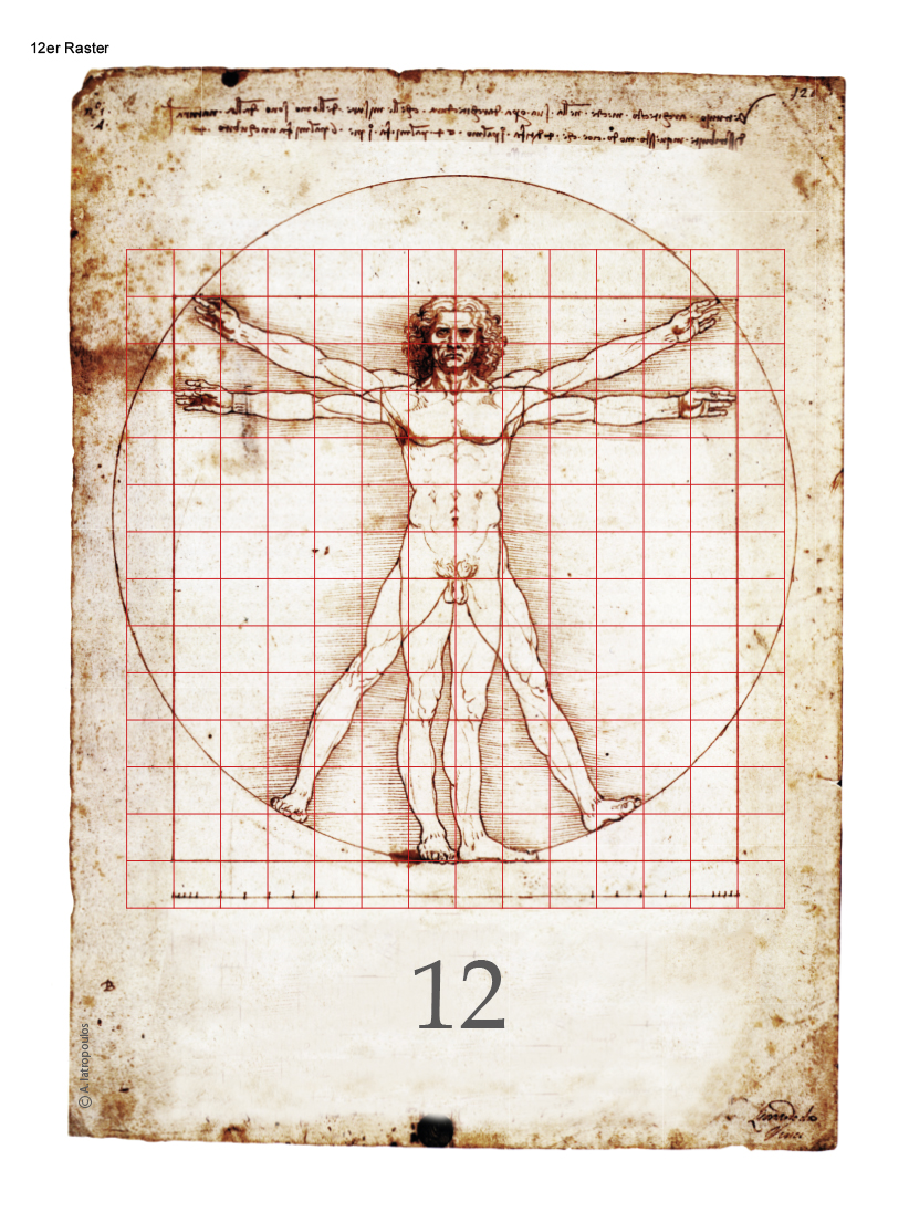023-Raster-Serie-12er Leonardo daVinci